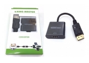 CÁP DISPLAYPORT -> HDMI KINGMASTER (KY-D 251B)