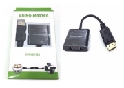 CÁP DISPLAYPORT -> VGA KINGMASTER (KY-M 361W)