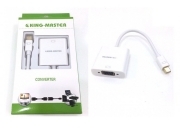 CÁP MINI DISPLAYPORT -> VGA KINGMASTER (KY-M 363W)
